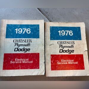 1976 Chrysler Plymouth, Dodge Car Chassis-Body & Electrical Service Manual